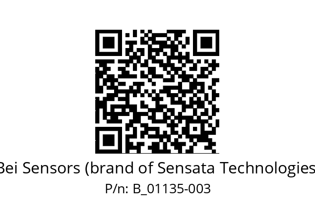  HS20-62-R3-BS-1024-ABZC-28V/V-K8-NI Bei Sensors (brand of Sensata Technologies) B_01135-003