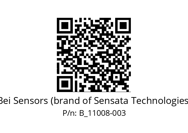  H20D SQUARE FLANGE MOUNTING Bei Sensors (brand of Sensata Technologies) B_11008-003