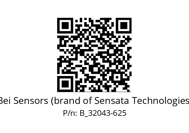  BUSHING HS35-T-62 Bei Sensors (brand of Sensata Technologies) B_32043-625