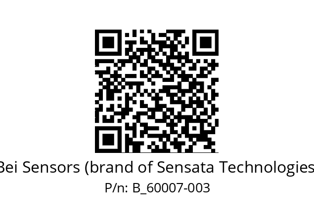  EM-DR3-SP-5-TB-28V/OC Bei Sensors (brand of Sensata Technologies) B_60007-003