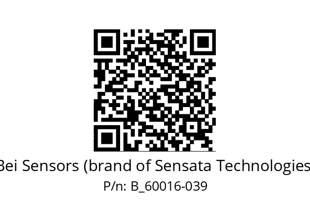  EM-DR1-DB16-5-TB-28V/V Bei Sensors (brand of Sensata Technologies) B_60016-039