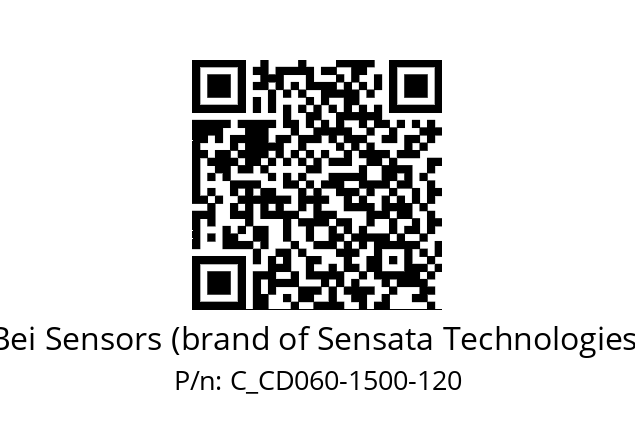  CD060-1500-152.4-L005 + DHM5 Bei Sensors (brand of Sensata Technologies) C_CD060-1500-120