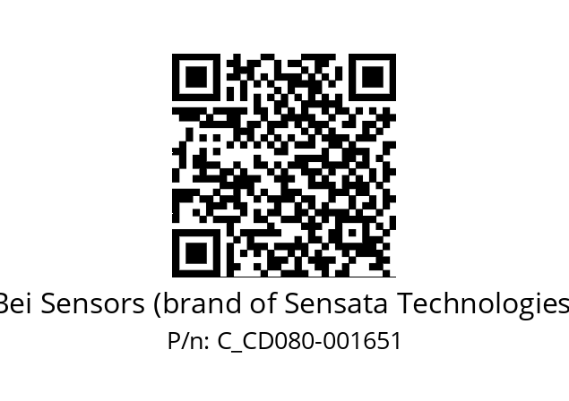  CD080-MEC-2500-204.8-L005 Bei Sensors (brand of Sensata Technologies) C_CD080-001651