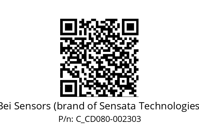  CD080-MEC-2500-200-L001-OP-10 Bei Sensors (brand of Sensata Technologies) C_CD080-002303