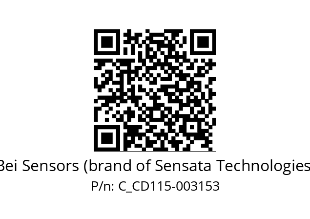  CD115-3000-0-3000-I420G-L15-L4-OP-BR-IP67 Bei Sensors (brand of Sensata Technologies) C_CD115-003153