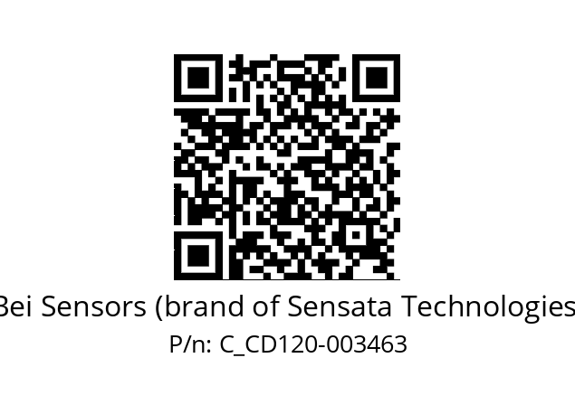  CD120-MEC-3175-304.8-L005-OP-H25D Bei Sensors (brand of Sensata Technologies) C_CD120-003463