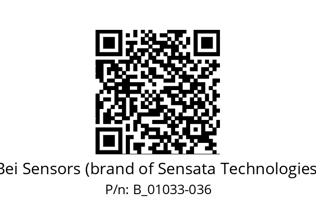  E25BB-6R-SB-CCW-8NB-5V/OCR-EM20 Bei Sensors (brand of Sensata Technologies) B_01033-036