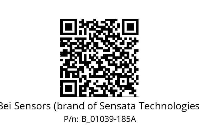  H20EB-39-F12-SS-500-ABZC-5V/V-EM18 Bei Sensors (brand of Sensata Technologies) B_01039-185A