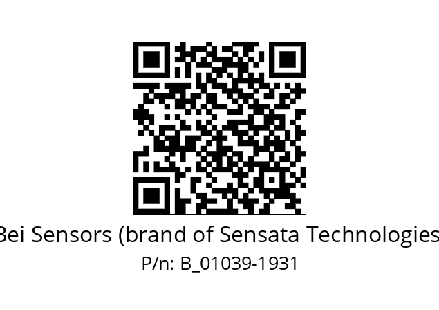  H20DB-25-SS-600-ABC-28V/V-SM16 Bei Sensors (brand of Sensata Technologies) B_01039-1931