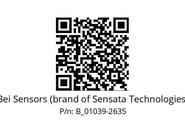  XH20DB-37-SS-100-ABZ-28V/V-SM14 Bei Sensors (brand of Sensata Technologies) B_01039-2635