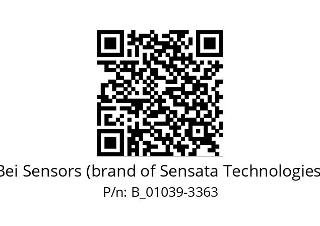  H20DB-37-SS-80-ABC-28V/V-SCS48 Bei Sensors (brand of Sensata Technologies) B_01039-3363