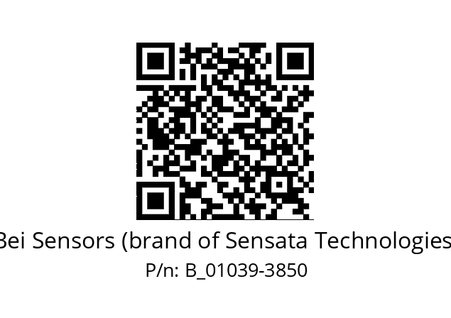  H20EB-25-F12-SS-600-AB-28V/5-SM16 Bei Sensors (brand of Sensata Technologies) B_01039-3850