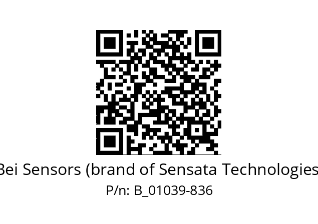  H20DB-39-SS-512-ABZ-5V/OCR-SM18 Bei Sensors (brand of Sensata Technologies) B_01039-836