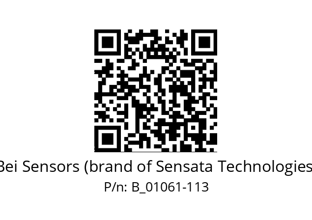   Bei Sensors (brand of Sensata Technologies) B_01061-113