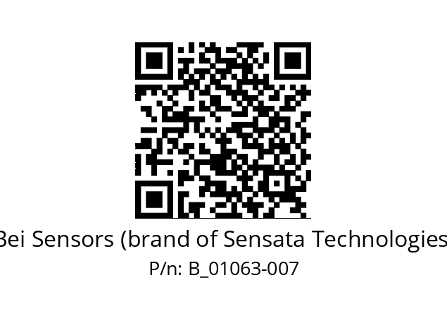  H25CF-F1-SS-500-AB-3904-SC-EX-9V-S Bei Sensors (brand of Sensata Technologies) B_01063-007