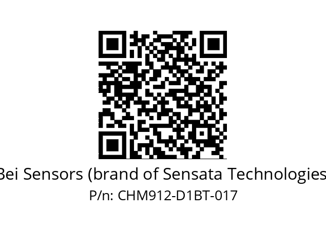  CHM9_12//5A1G//D1//A2R// Bei Sensors (brand of Sensata Technologies) CHM912-D1BT-017