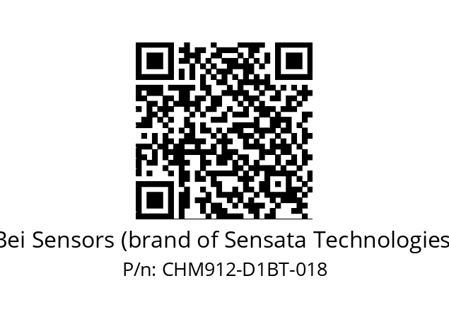  CHM9_12//5A1D//D1//A2A// Bei Sensors (brand of Sensata Technologies) CHM912-D1BT-018