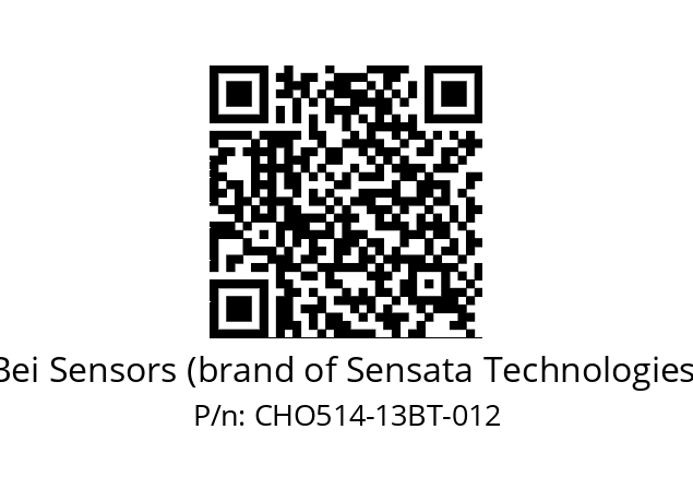  CHO5_14//PCSG//13//S5R030// Bei Sensors (brand of Sensata Technologies) CHO514-13BT-012