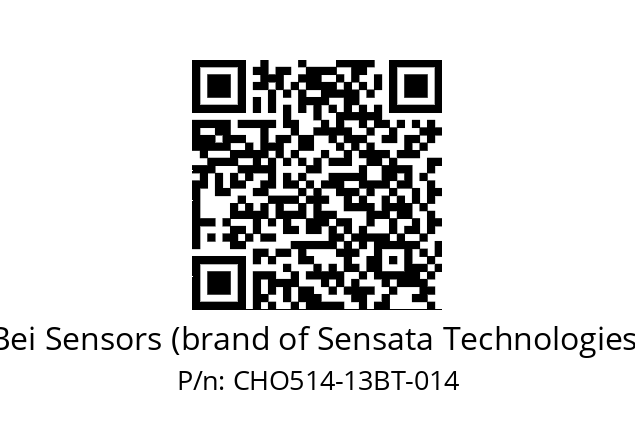  CHO5_14//PBBB//13//BCR// Bei Sensors (brand of Sensata Technologies) CHO514-13BT-014