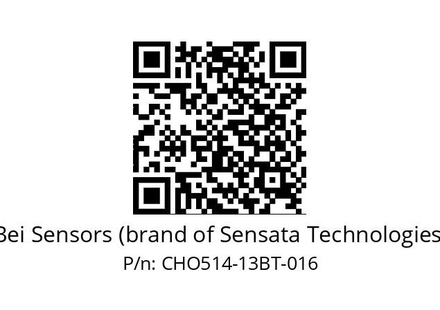  CHO5_14//PCSG//13//S5R050// Bei Sensors (brand of Sensata Technologies) CHO514-13BT-016