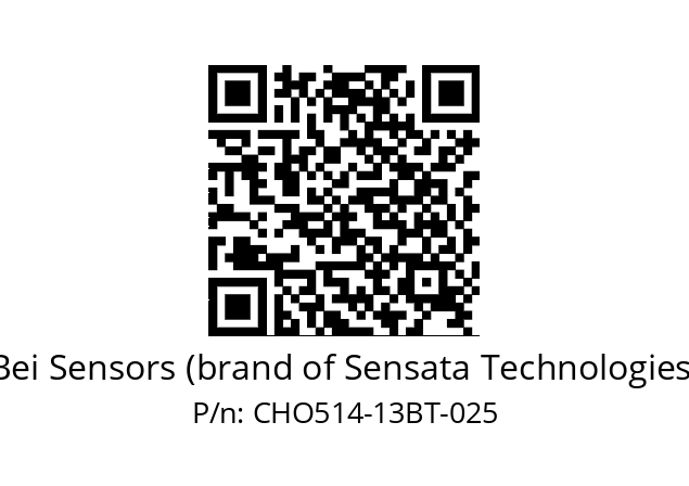  CHO5_14//PC5B//13//C3R020// Bei Sensors (brand of Sensata Technologies) CHO514-13BT-025