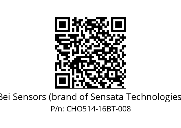  CHO5_14//PCSB//16//S5R020//--DS-- Bei Sensors (brand of Sensata Technologies) CHO514-16BT-008