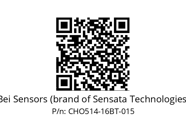  CHO5_14//PCSG//16//S5R010//--DS-- Bei Sensors (brand of Sensata Technologies) CHO514-16BT-015