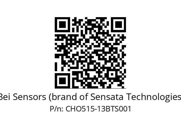  CHO5S15/OM/PCSB//13//S5R020//--DK-- Bei Sensors (brand of Sensata Technologies) CHO515-13BTS001