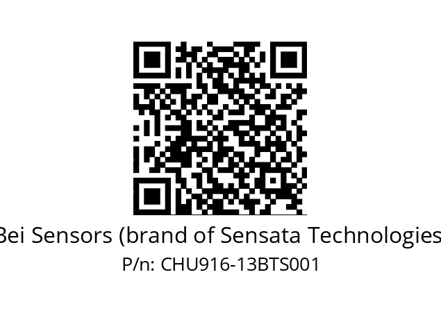  CHU9S16/02/PCSG//13//S5R020/0K/U0---- Bei Sensors (brand of Sensata Technologies) CHU916-13BTS001