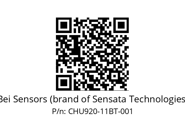  CHU9_20//PC5B//11//C3R020//U0---- Bei Sensors (brand of Sensata Technologies) CHU920-11BT-001