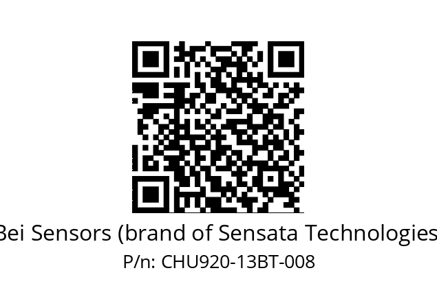  CHU9_20//PCSG//13//S6R//U0DA-- Bei Sensors (brand of Sensata Technologies) CHU920-13BT-008