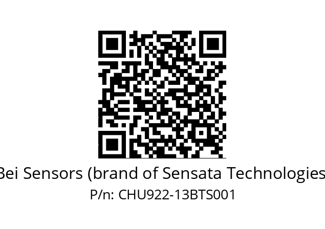  CHU9S22//PBBB/0I/13//00R010//U0DA8N Bei Sensors (brand of Sensata Technologies) CHU922-13BTS001