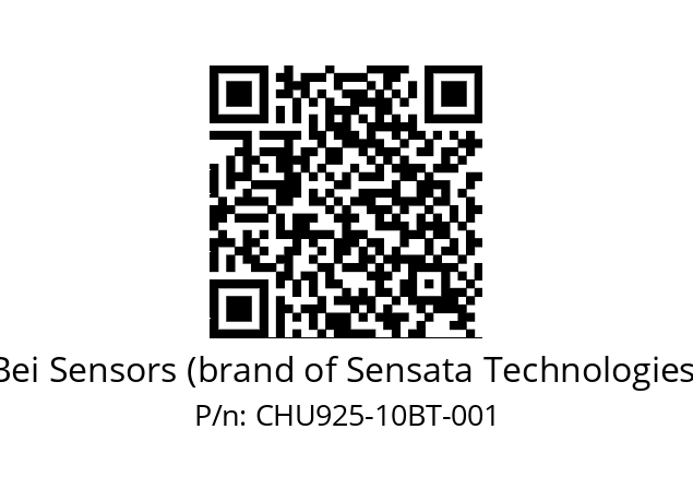   Bei Sensors (brand of Sensata Technologies) CHU925-10BT-001