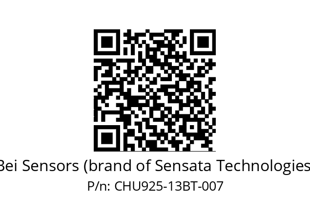  CHU9_25//PC5G//13//C3R020//U0---- Bei Sensors (brand of Sensata Technologies) CHU925-13BT-007