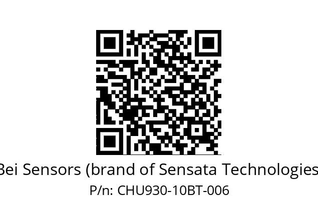  CHU9_30//PC5G//10//CPR// Bei Sensors (brand of Sensata Technologies) CHU930-10BT-006