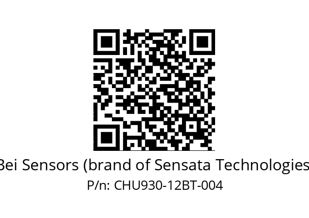  CHU9_30//5CNG//12//CPR// Bei Sensors (brand of Sensata Technologies) CHU930-12BT-004