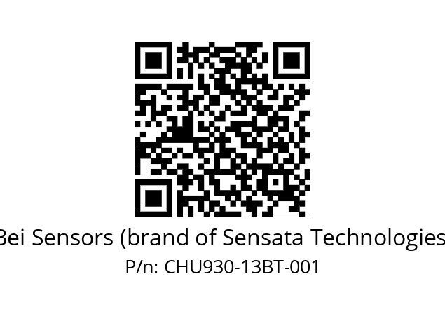  CHU9_30//PCSG//13//S5R020// Bei Sensors (brand of Sensata Technologies) CHU930-13BT-001