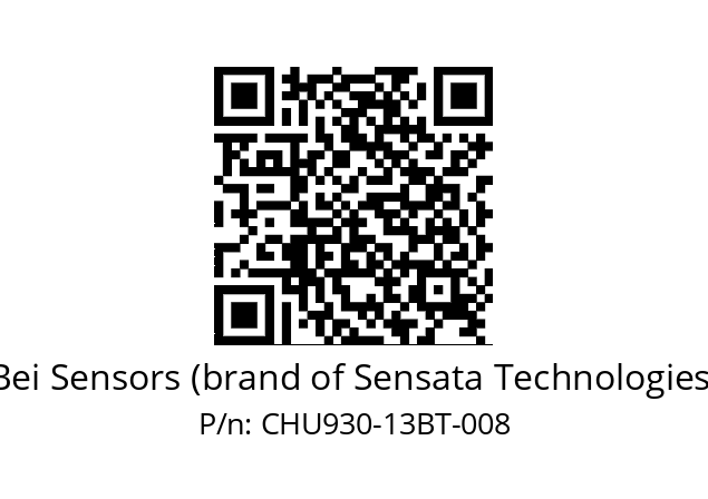  CHU9_30//2EDG//10//CZR// Bei Sensors (brand of Sensata Technologies) CHU930-13BT-008