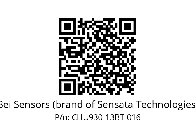  CHU9_30//5E5G//13//CZR// Bei Sensors (brand of Sensata Technologies) CHU930-13BT-016