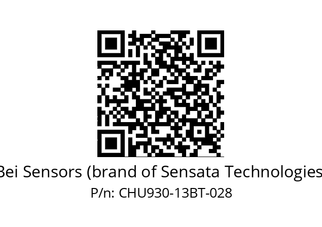  CHU9_30//PCSG//13//S5R080// Bei Sensors (brand of Sensata Technologies) CHU930-13BT-028