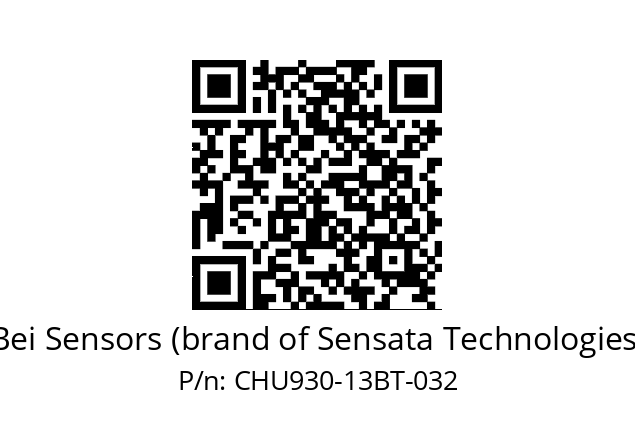  CHU9_30//PCSG//13//S5R020//--DA-- Bei Sensors (brand of Sensata Technologies) CHU930-13BT-032