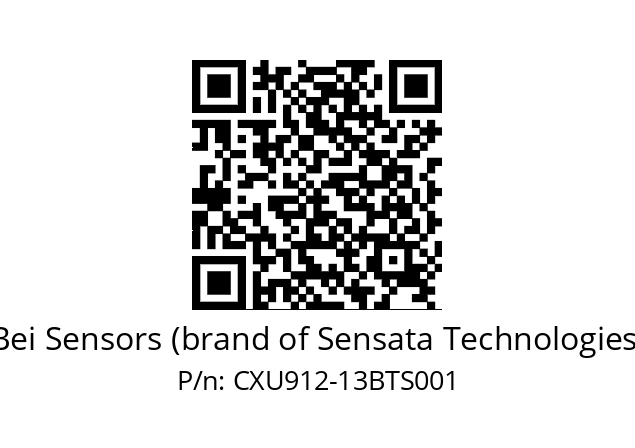  CXU9S12/02/PCSG//13//S5R220//U0D46M Bei Sensors (brand of Sensata Technologies) CXU912-13BTS001