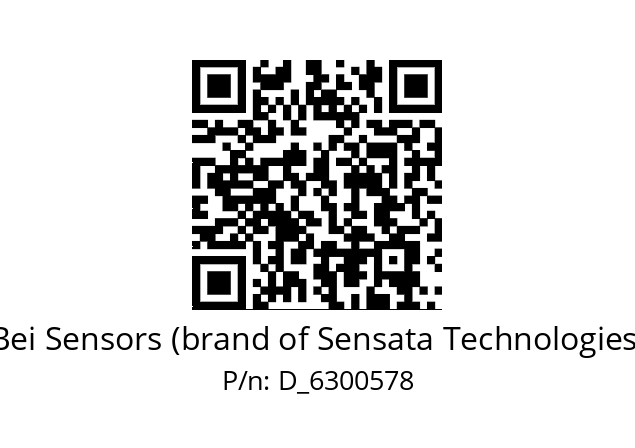   Bei Sensors (brand of Sensata Technologies) D_6300578