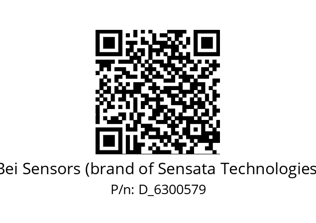   Bei Sensors (brand of Sensata Technologies) D_6300579