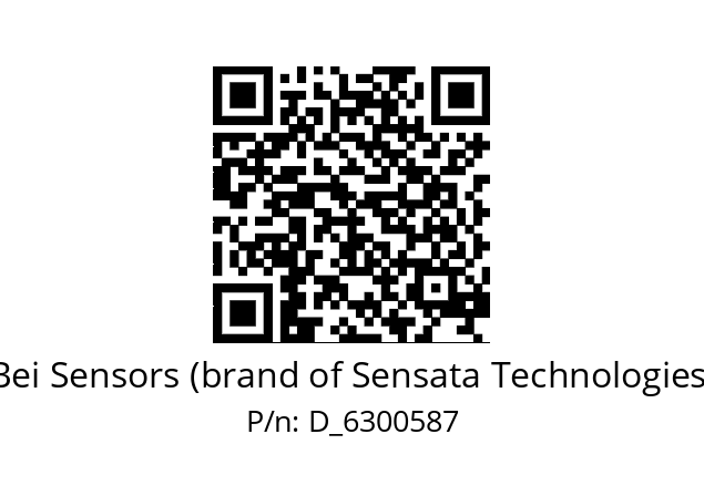   Bei Sensors (brand of Sensata Technologies) D_6300587