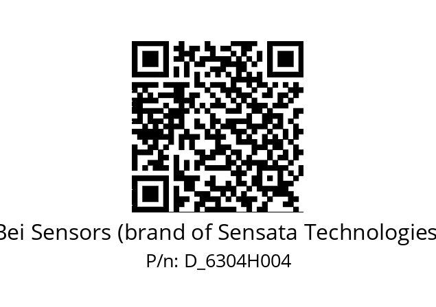  6304H004 Bei Sensors (brand of Sensata Technologies) D_6304H004