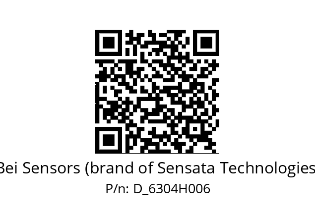  6304H006 Bei Sensors (brand of Sensata Technologies) D_6304H006