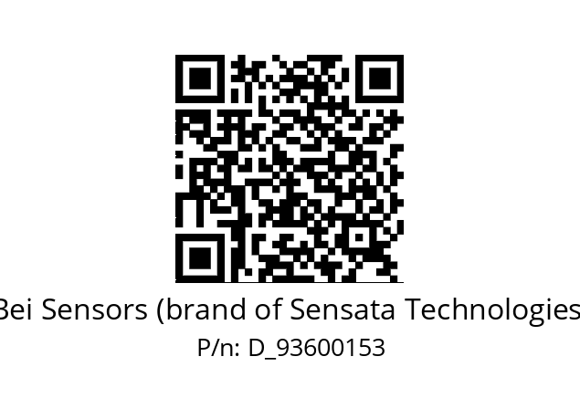  93600153 Bei Sensors (brand of Sensata Technologies) D_93600153