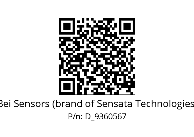   Bei Sensors (brand of Sensata Technologies) D_9360567