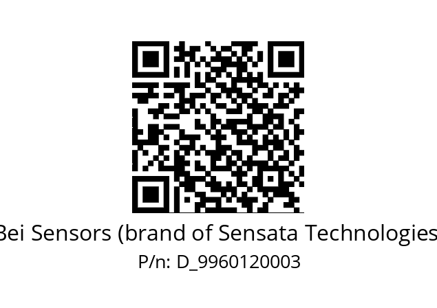  9960-120-NS-5A-SL300 Bei Sensors (brand of Sensata Technologies) D_9960120003